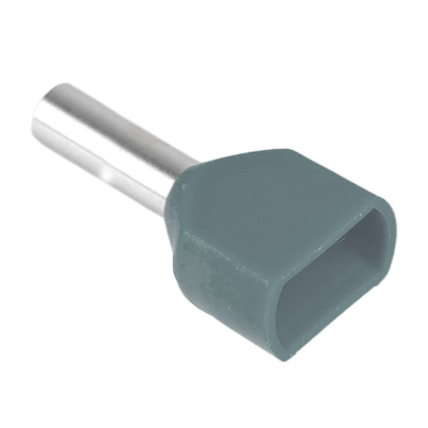 Наконечник штыревой втулочный изолированный НШВИ(2) LD406-0508 0,5-8 (DIY упаковка 25 шт) 50709