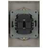 Розетка ЭРА Arktik 16-2107-07 без заземления двойная 2X2P 16А-250В титан Б0071687