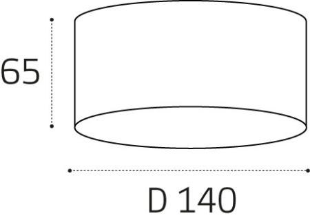 Светильник потолочный Italline IT014-0206 black
