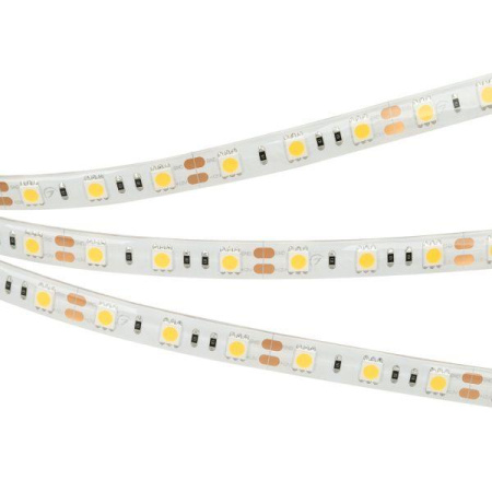 Светодиодная влагозащищенная лента Arlight 14,4W/m 60LED/m 5060SMD теплый белый 5M 014692(2)