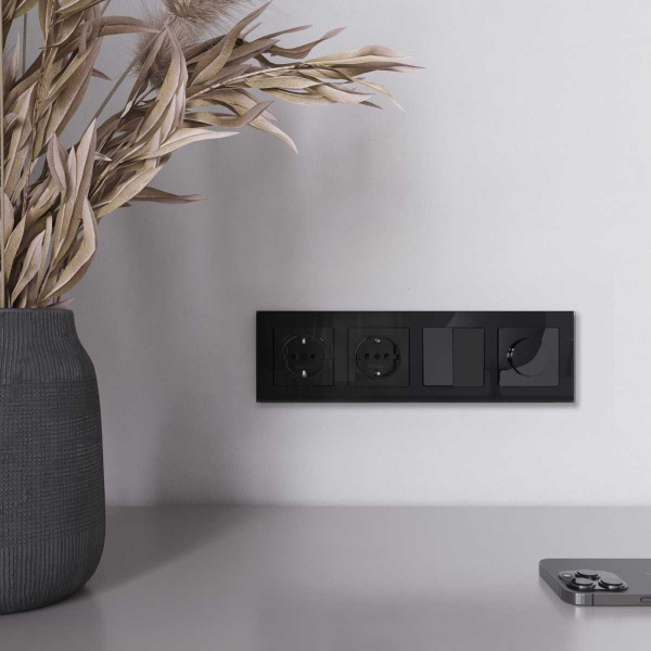 Диммер Werkel черный акрил W1142048 4690389197697