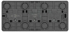 Розетка ЭРА Эксперт 11-2208-05 тройная с заземлением 3х2P+E Schuko IP20 16A-250В ОУ антрацит Б0063007