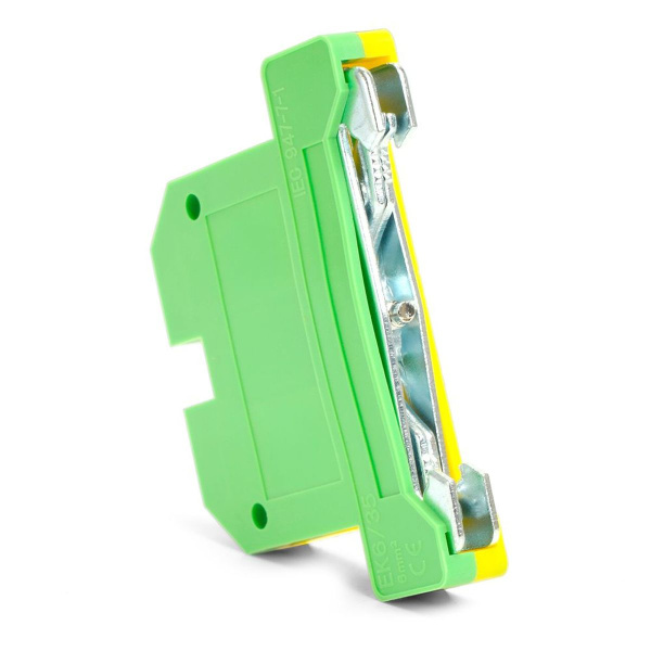 Зажим наборный изолированный (винтовой) 6,0 мм2 (JXB 6), желтый,зеленый LD551-4-60 ЗНИ 49488