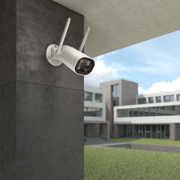 Умная видеокамера белая IP65 Elektrostandard 76500/01 a069150