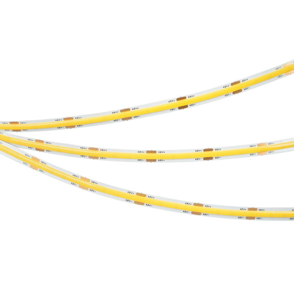 Светодиодная лента Arlight 10W/m 480LED/m CSP теплый белый 50М COB-X480-8mm 48V Warm2700 043261