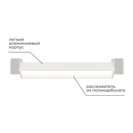 Трековый светодиодный светильник Apeyron 25-10