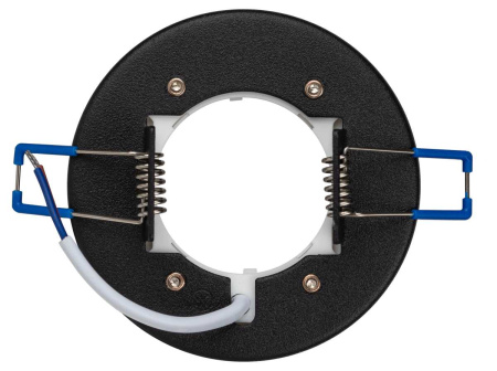 Светильник встраиваемый ЭРА DK115 SBK под лампу GX53 черный матовый Б0061184