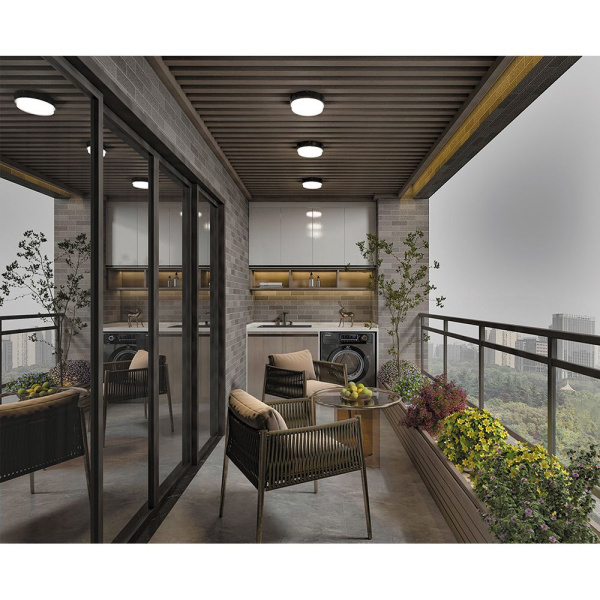 Уличный потолочный светильник Italline IT6027