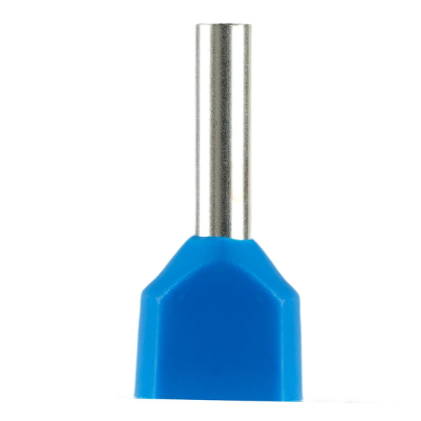 Наконечник штыревой втулочный изолированный НШВИ(2) 0,75-8 (DIY упаковка 25 шт) LD406-7508  50406