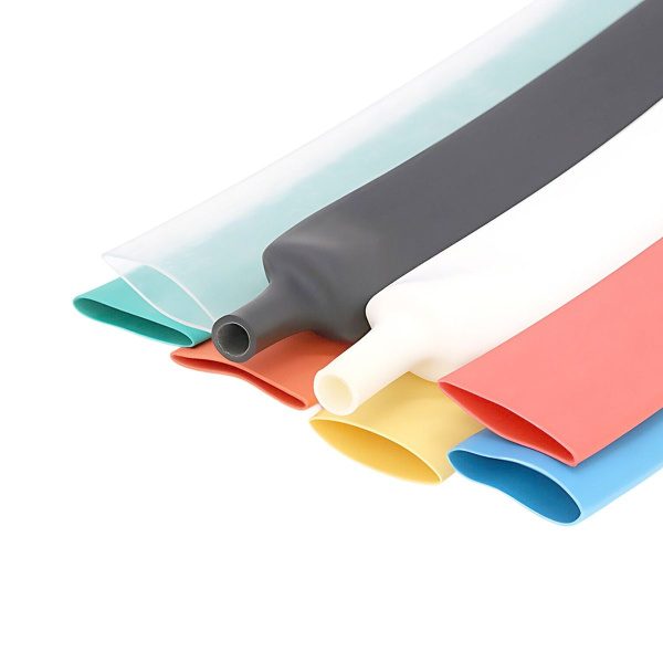 Термоусадочная трубка Stekker HSHT-1575-M, длина 100 см., коэф. усадки 2:1, мультиколор 39725