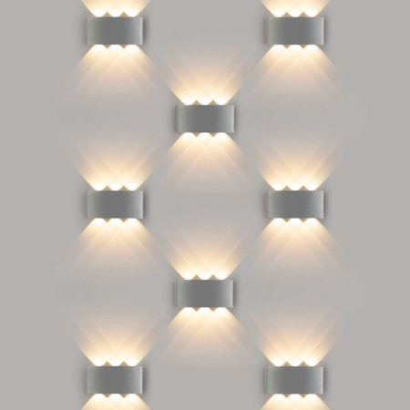 Уличный настенный светодиодный светильник Elektrostandard 1551 Techno LED Twinky Trio a038417