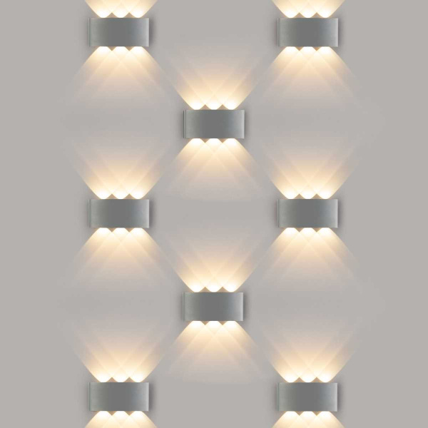 Уличный настенный светодиодный светильник Elektrostandard 1551 Techno LED Twinky Trio a038417