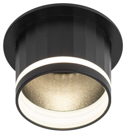 Светильник встраиваемый декоративный ЭРА DK111 BK под лампу MR16 GU5.3 черный Б0058432