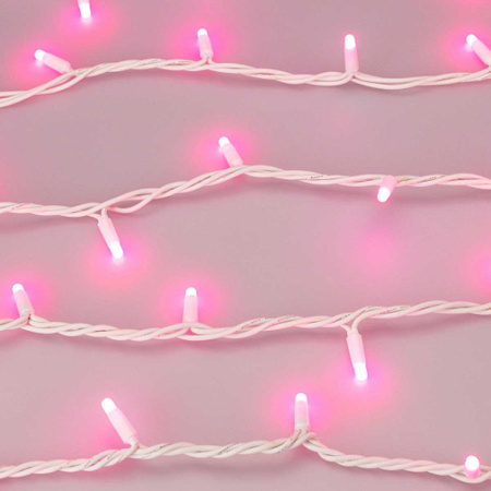 Уличная светодиодная гирлянда Ardecoled нить 24V разноцветная ARD-String-Pro-10000-White-100Led-Milk-Live RGB-DMX 031756