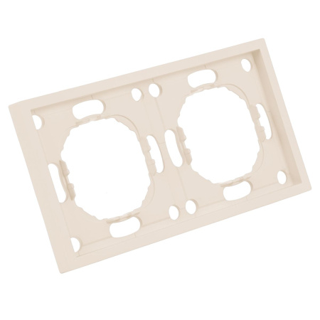 Рамка Stekker, PFR00-5002-08 2-местная Эмили, кашемир, soft touch 49911