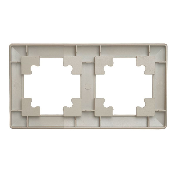 Рамка 2-постовая Stekker Катрин шампань PFR00-7002-02 39803