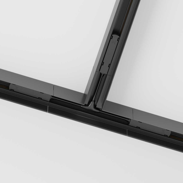 Коннектор T-образный накладной Maytoni Technical Gravity TRA010CT-41B