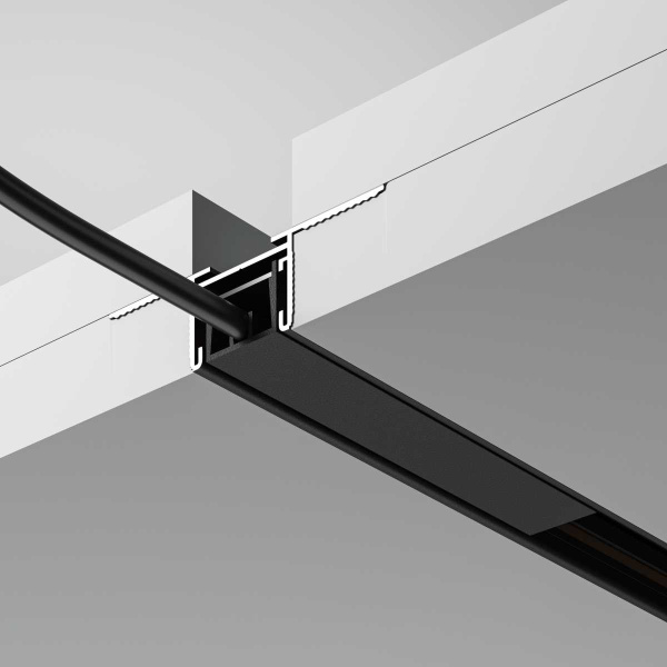 Шинопровод Maytoni Technical черный TRX172-123B
