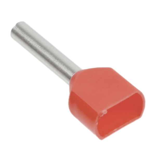 Наконечник штыревой втулочный изолированный НШВИ(2) 1,0-10 LD406-1010 50386