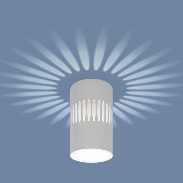 Потолочный светодиодный светильник Elektrostandard DLS026 7W 4200К белый a047685