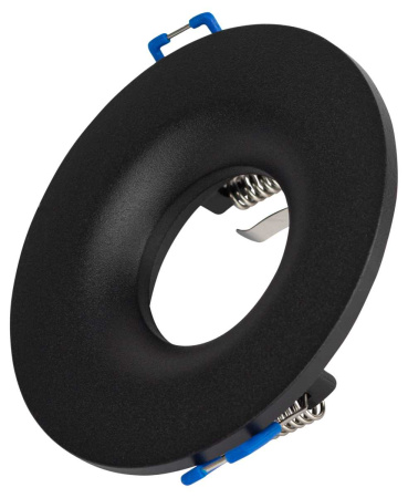 Светильник встраиваемый алюминиевый ЭРА KL105 BK под лампу MR16 GU5.3 черный Б0059792