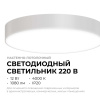 Светильник светодиодный накладной Apeyron 18-151