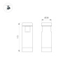 Трековый светодиодный светильник Arlight Art-Apriori-Spot-R40-8W Warm3000 047799