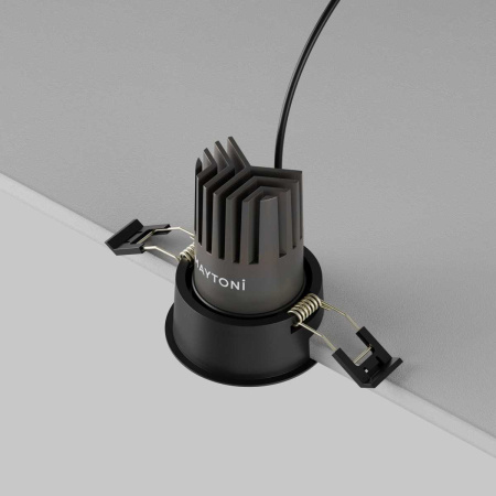Встраиваемый светильник Maytoni Technical DL123-10W-2.7K-B