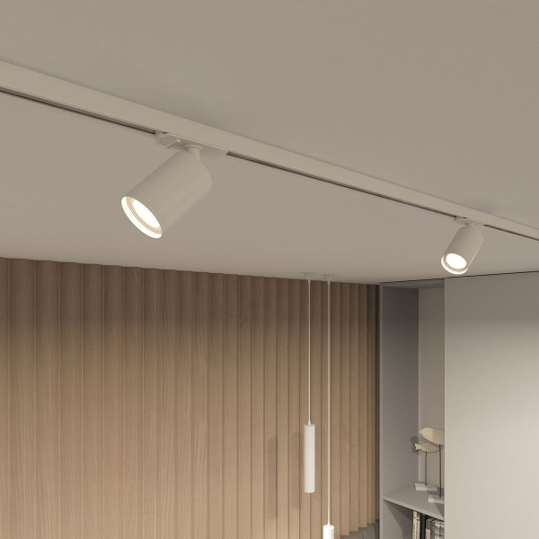 Трековый светильник Denkirs Solid Tube DK6201-WH