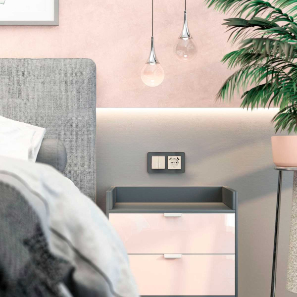 Рамка Werkel Elite на 2 поста графит W0022440 4690389180705