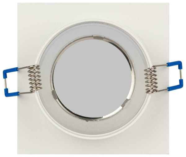 Светильник встраиваемый декоративный ЭРА DK108 WH под лампу MR16 GU5.3 белый Б0058398