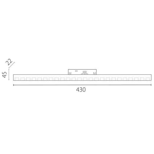 Трековый светильник Lightstar Uno Cct 259206CCT