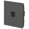 Розетка ЭРА Arktik 16-3101-06 TV одиночная графит Б0070469
