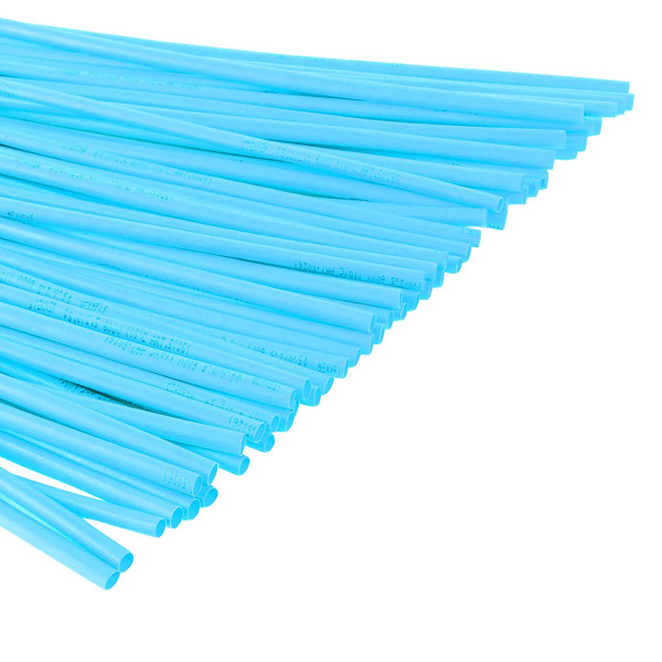 Термоусадочная трубка Stekker 4,0/2,0 мм, длина 100 см., усадка 2:1, синий HST-420-100BL 50266