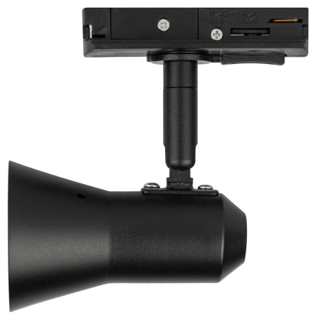 Трековый светильник однофазный ЭРА Taper TR37-GU10 BK Б0053304