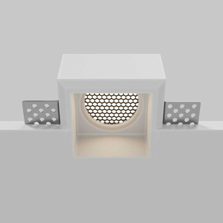 Встраиваемый светильник Maytoni Technical Downlight Gyps Modern DL131-GU10-01-W