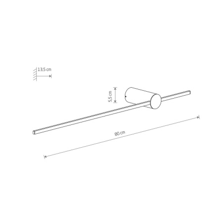 Настенный светильник Nowodvorski Saber Led Silk Olive M 11378