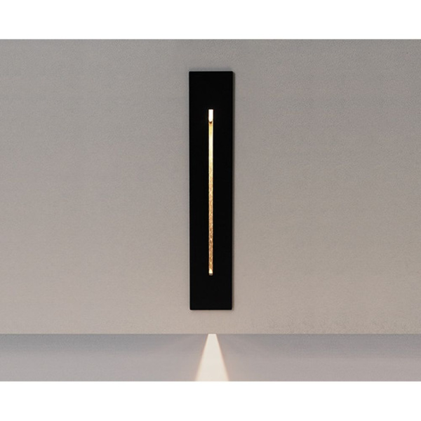 Встраиваемый светодиодный светильник Italline IT06-6040 black 3000K