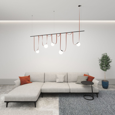 Трековый светильник Denkirs Belty Orb DK5552-BK