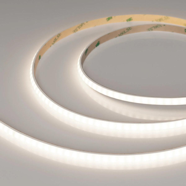 Светодиодная лента герметичная Arlight 10W/m 160LED/m 2835SMD дневной белый 5M RTW-PW-A160-8mm 24V 038649