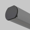Заглушка для круглового шинопровода Maytoni Technical Accessories for tracks Basity TRA172EC-R-11B