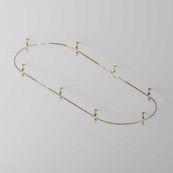 Шинопровод накладной/подвесной Maytoni Technical TRX154-2SR-D1200-BS