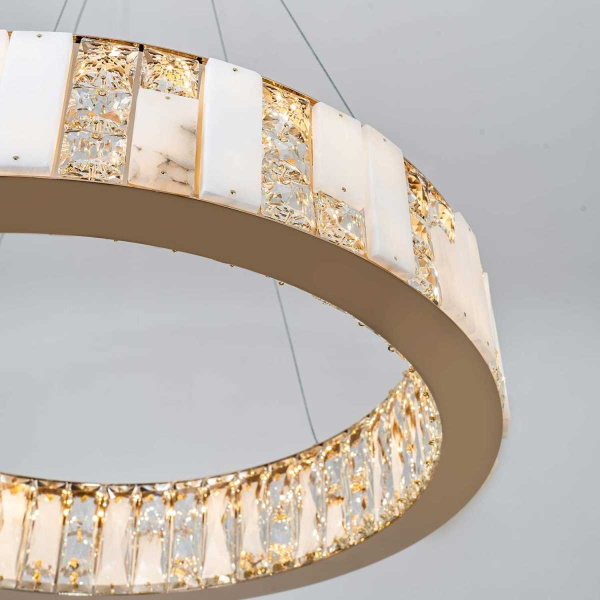 Подвесная светодиодная люстра Modelux Premium ML.6985.600P GD