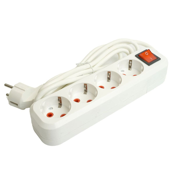 Удлинитель Stekker Home 4гн 7м с/з HM07-41-07 49361