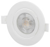 Светильник светодиодный встраиваемый ЭРА KL LED 25A-5 4K WH 5Вт 4000К круглый поворотный белый Б0068192