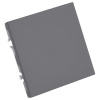 Заглушка (механизм), серия Эмили, платиново-серый, soft touch, RST00-5116-10 49961