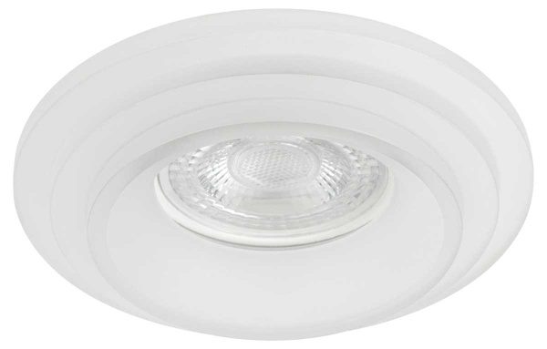 Светильник встраиваемый декоративный ЭРА DK105 WH под лампу MR16 GU5.3 белый Б0058392