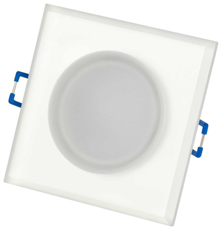 Светильник встраиваемый декоративный ЭРА DK104 WH под лампу MR16 GU5.3 белый Б0058391