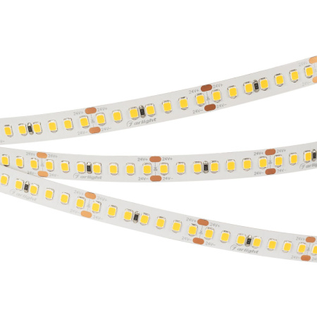 Светодиодная лента Arlight 17W/m 168Led/m 2835SMD холодный белый 5M RT-A168-10mm 24V Cool 8K 019092(2)