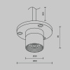 Аксессуар Maytoni Technical CA023BI-P-B